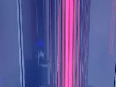 Sci-Fi Tube 3D model