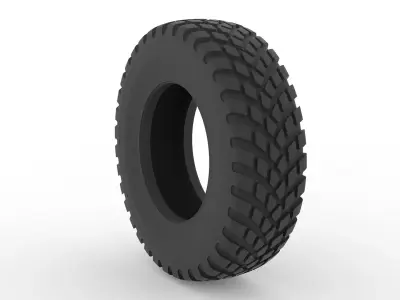 TYRES Low-poly 3D model