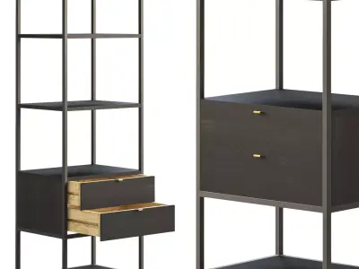 Joybird Adria Bookshelf 3D model