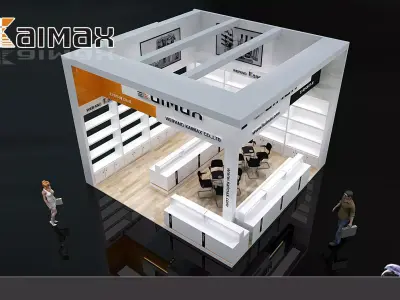 Exhibition - Area -6X6-3DMAX2012-010 3D model