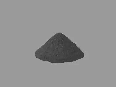 Ash Pile 3D model