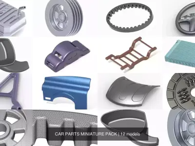 CAR PARTS MINIATURE PACK