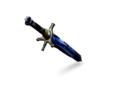SciFi Energy Sword GameReady Asset Low-poly 3D model