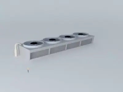 Cooling Plant Free 3D model
