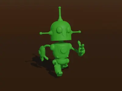 lityle meca from hearthstone 3D model