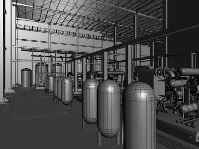 industrial equipment 3D model order
