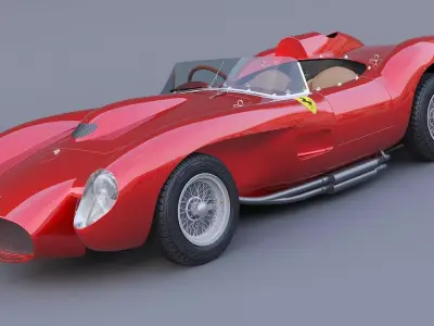 1957 Ferrari 250 Testa Rossa 3D model