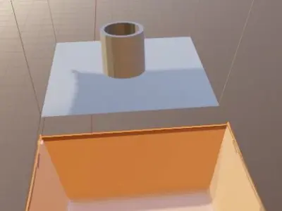 Hot Air Balloon 3D-LowPoly-Model Low-poly 3D model