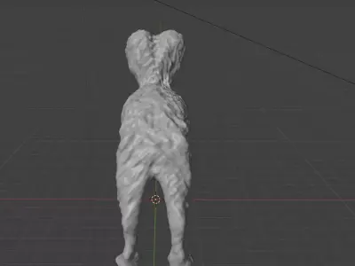 Two Face Dog 3D model