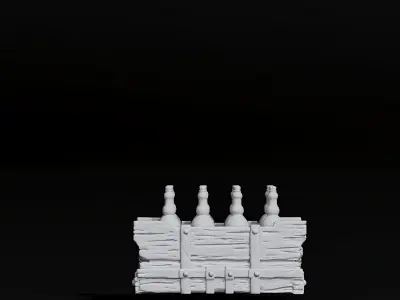 crate of battles 3D print model