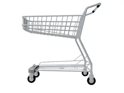shopping cart 3D model buy
