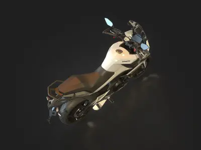 Base model  MOTO 700 MT 2024 3D model