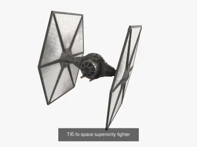 Star Wars Vehicles Collection 3D Model Pack