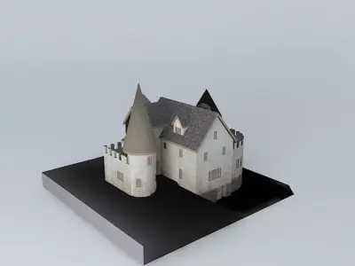 Castle Free 3D model purchase