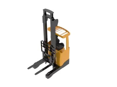 Reach Truck 3D model