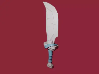 Stylized Sword 3D model get