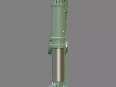 Kinetic Piston Unit 3D model