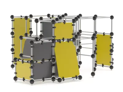 Lappset Spider Cage L Free low-poly 3D model
