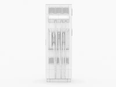 Efacec QC45 EV Charger 3D model