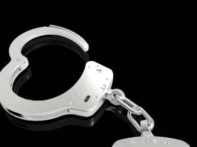Handcuffs Free 3D model purchase