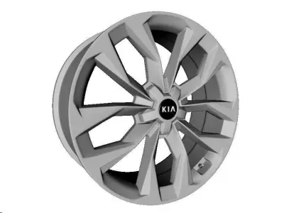 Wheel 2021  kia Sorento 3D model