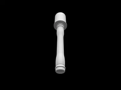 M24 Stick Grenade Low-poly 3D model