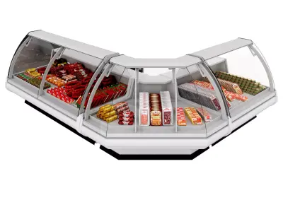 freezer Low-poly 3D model buy