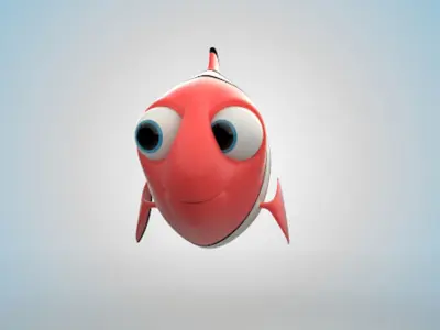 ClownFish 3D model