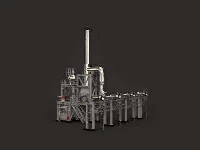 CALDERA industrial machine 3D model