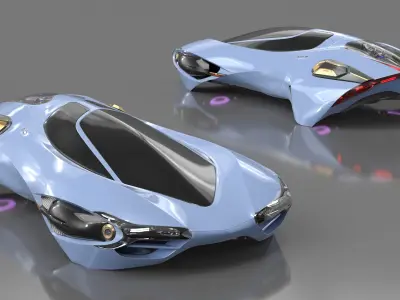  Futuristic Air Concept Cars Collection 