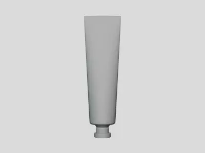 Basic Fish Pasta  Geometry Only No Textures No Materials 3D model