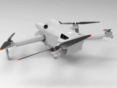 DJI Mavic Mini 4 Pro 3D model