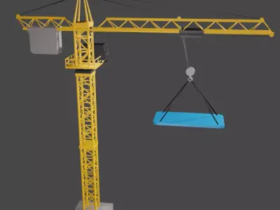 Crane Construction 3D print model purchase