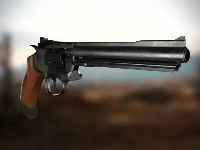 Revolver apk 3D model