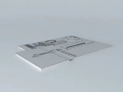 6x6 Google Delivery Truck Free 3D model