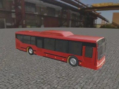 DTC Bus Free 3D model