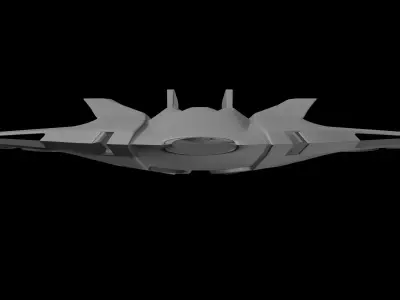 Stingray Jet Drone - Concept 01 3D print model