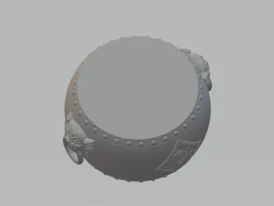 Chinese Drum 3D print model