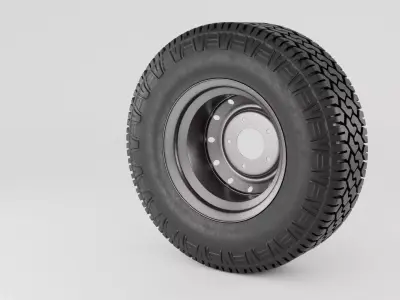 Wheel Free 3D model