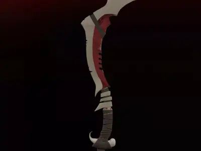 Bone Sword 3D model