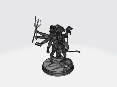 Warrior Artwork-57 3D print model