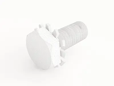Screw 76 3D model