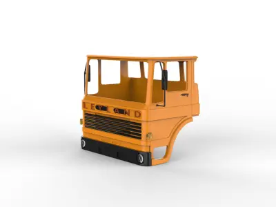 1977 Leyland Buffalo 4X2  3D print model