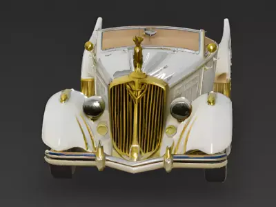 Celestial Cupid Luxury Roadster 3D Model Low-poly 3D model