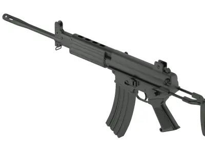 Daewoo Precision Industries K1 3D model