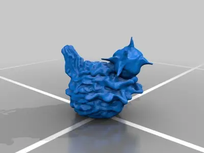 Coral Fish Free 3D print model