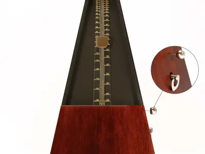 Metronome 3D model