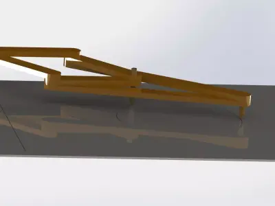 The PeaucellierLipkin linkage Free 3D model