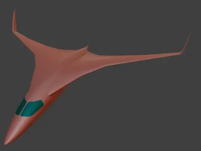 BWB EVO T 3D model