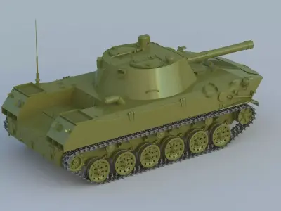 2S9 Nona  3D model
